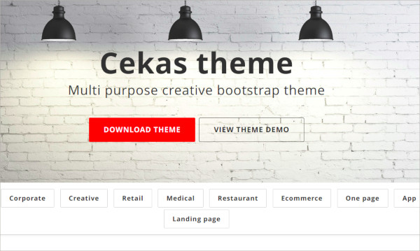 cekas agency creative bootstrap template