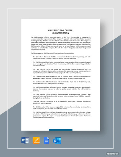 19+ Job Description Templates in Word | Free & Premium Templates