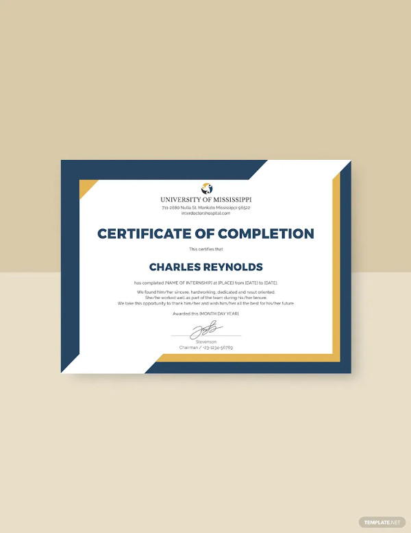 Free Certificate Template - 34+ Free Word, PDF Documents Download