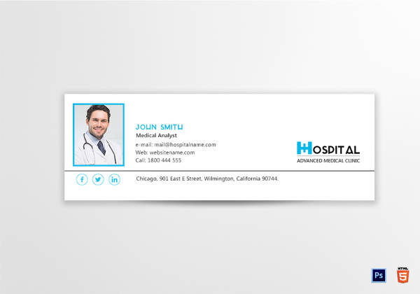 hospital-email-signature-template
