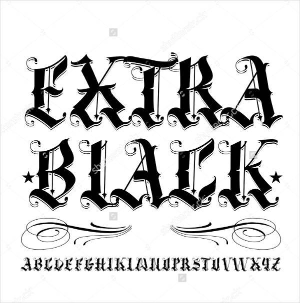 45+ Tattoo Fonts - Free TTF, OTF, Format Download | Free & Premium ...