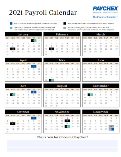 Payroll Calendar Template - 13+ Free Excel, PDF Document Downloads