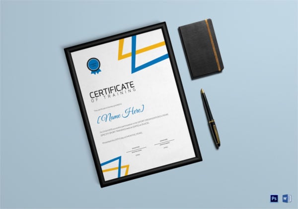 sports-training-participation-certificate