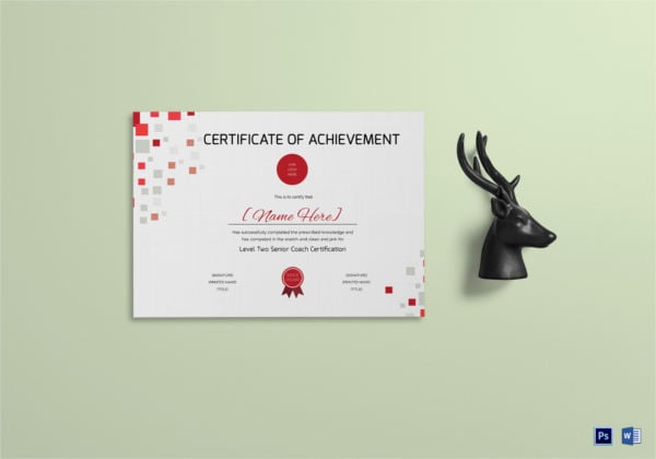 weightlifting achievement certificate