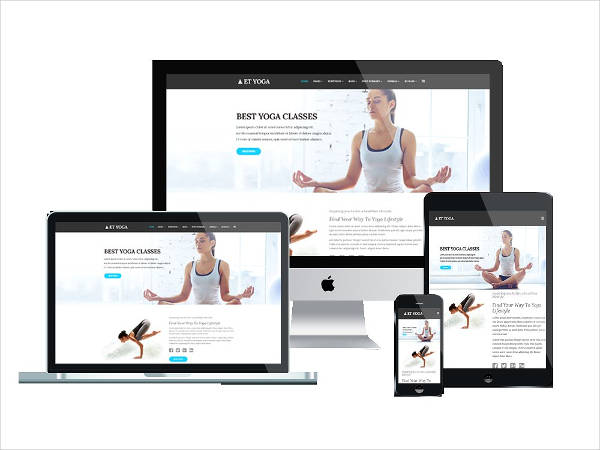 yoga joomla template