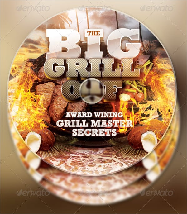 the big grill off dvd artwork template