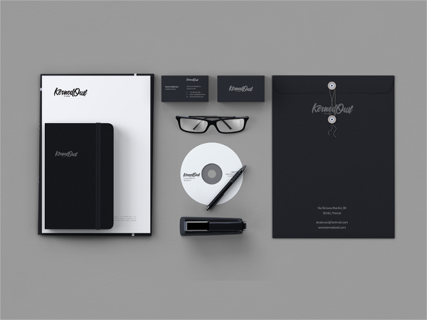 graphic studio stationery design