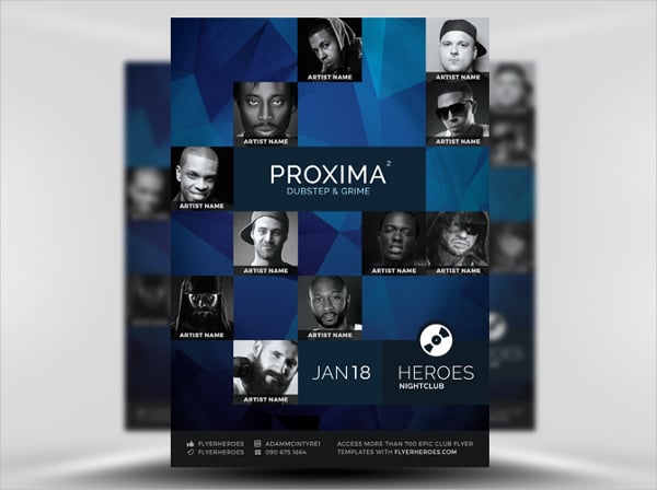 proxima-free-flyer-template