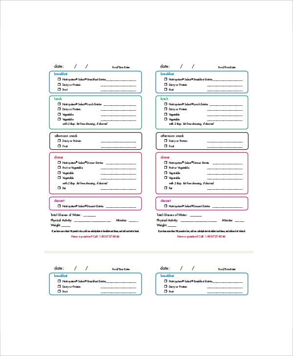 daily meal planner