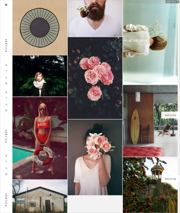 9+ Floral Tumblr Themes & Templates