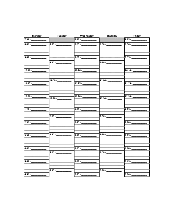 daily schedule planner1