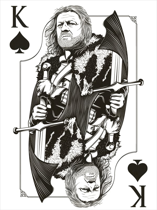 the game of thrones playing cards