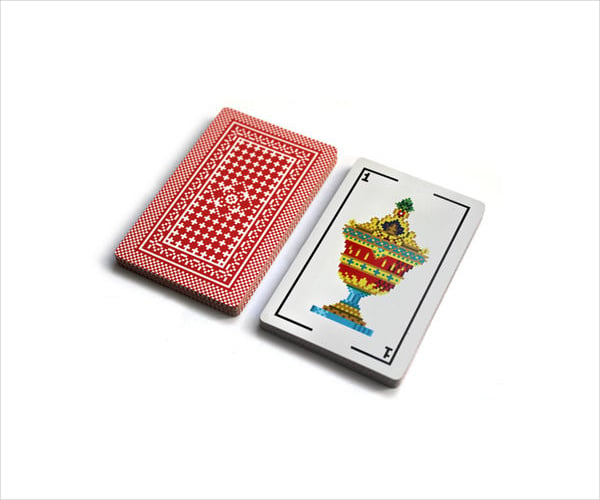 pixel playing cards