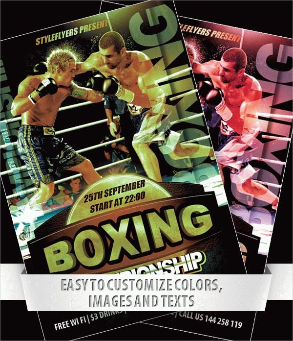 boxing-championship-flyer