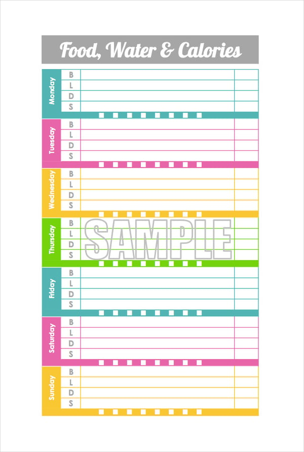 workout personalized daily planner