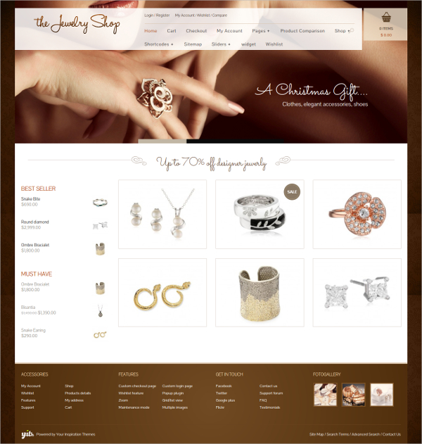 23+ Jewelry Website Themes & Templates