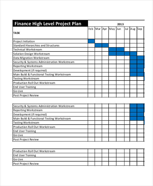 Project Plan Template 12 Free Word PSD PDF Documents Download