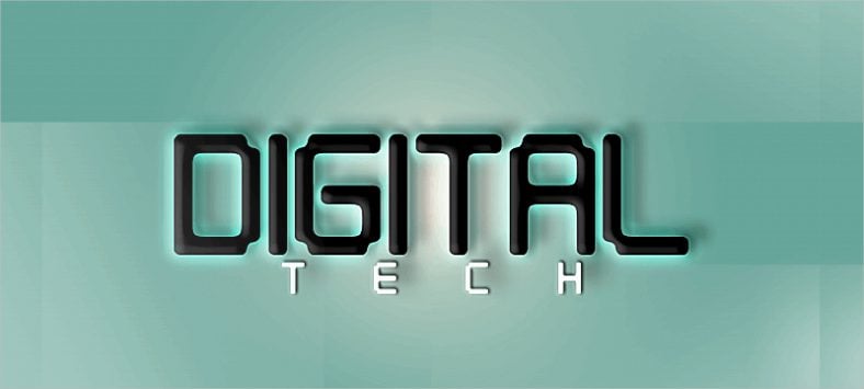 digital tech font 788x