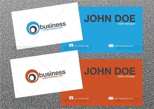 letterpress business card