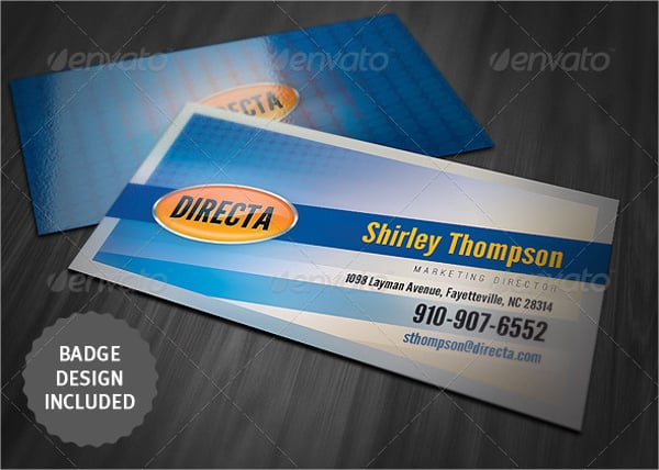 modern style business card