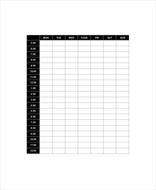 5+ Business Daily Planner Templates Free Sample, Example, Format