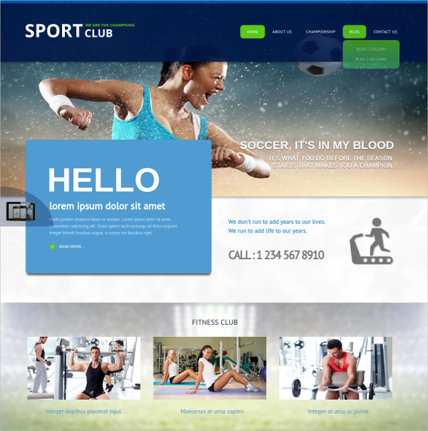 15+ Joomla Club Themes & Templates