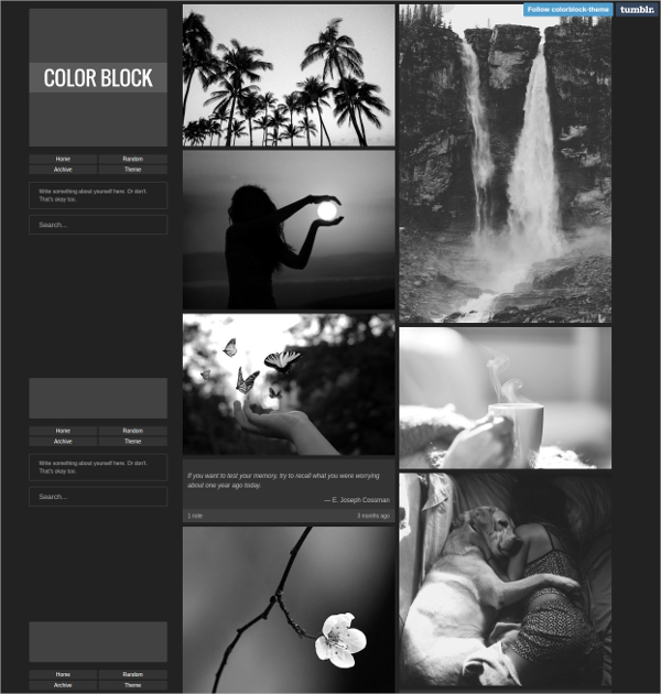 14+ Dark Tumblr Themes & Templates Free & Premium Templates