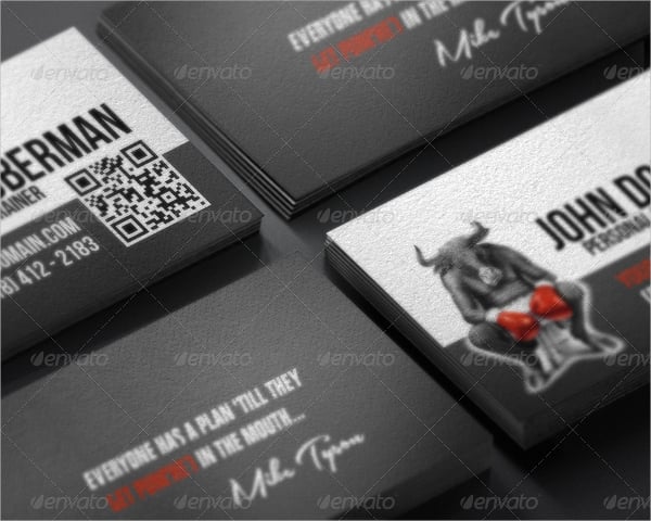 fight club business card