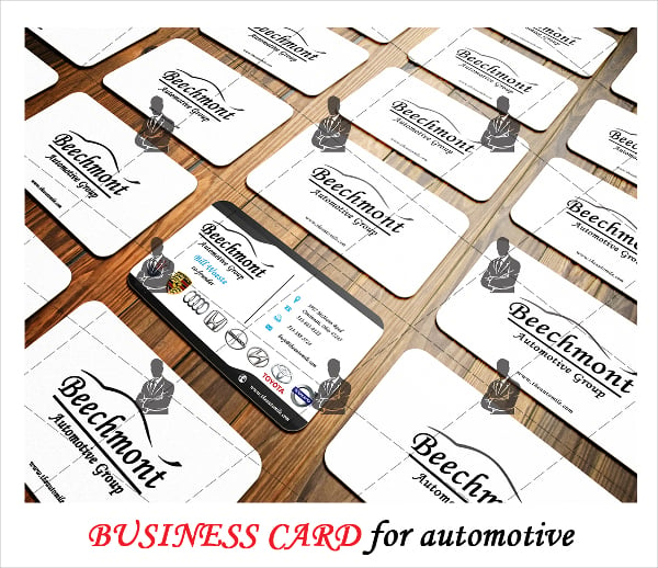 automotive business card template download