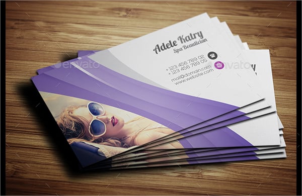 beauty spa business card