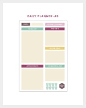 Printable Cute Daily Planner