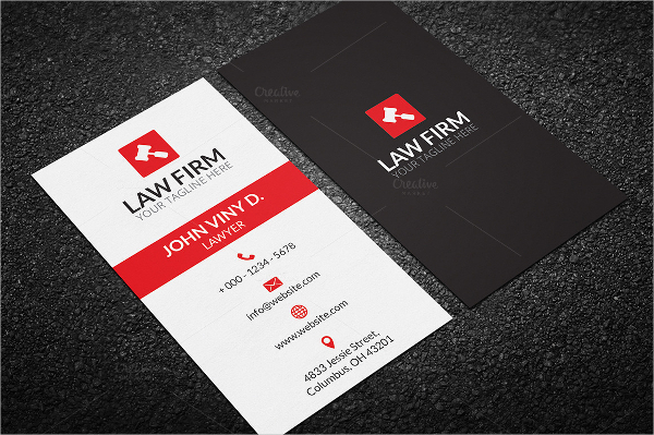 Lawyer Business Cards Templates