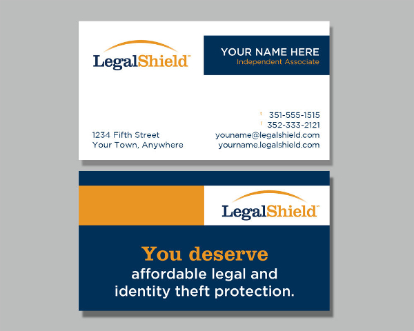 legal business card