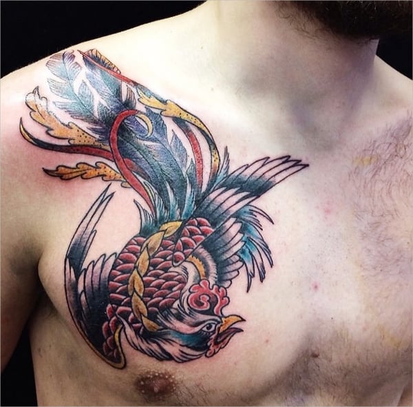 grinn barrett phoenix tattoo