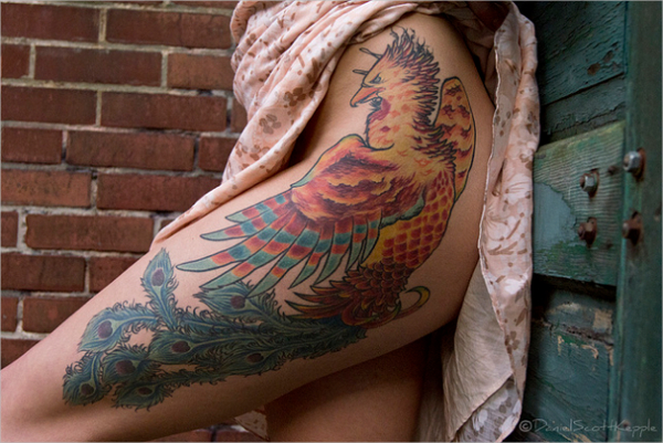 sexy phoenix tattoo