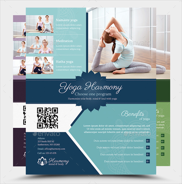 harmony yoga flyer