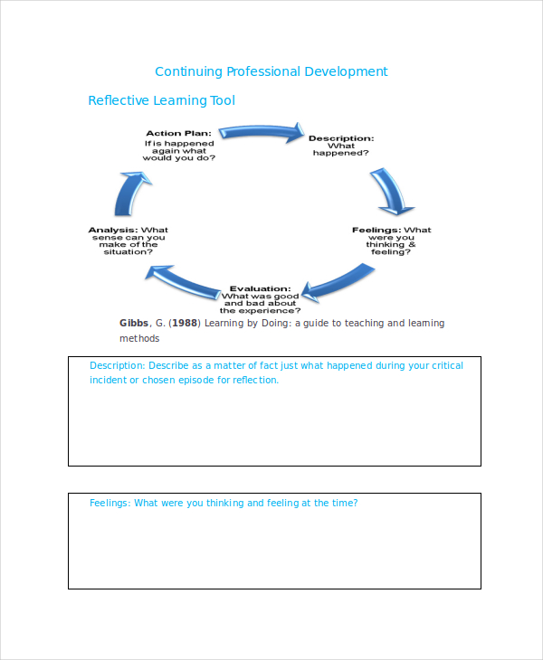 Learning Log Templates 11 Free Printable Word Excel PDF Formats