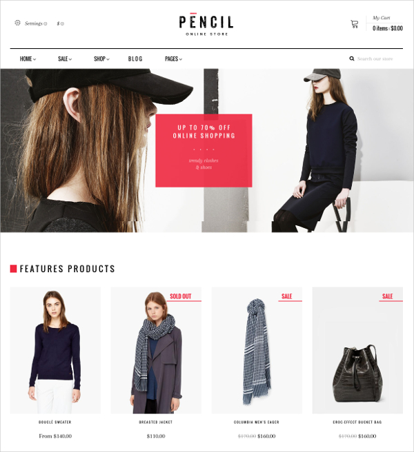 fashion ecommerce shopify blog theme