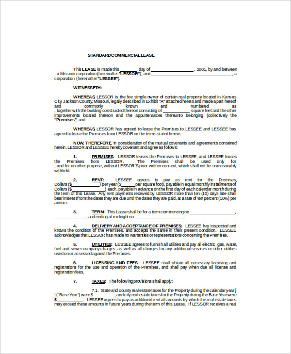 standard-commercial-lease-template