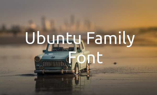 ubuntu font family