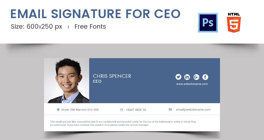 Owner Email Signatures How To Create The Perfect CEO Email Signature