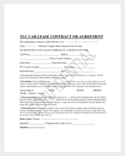 Business Car Lease Template