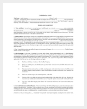 Commercial Property Lease Template