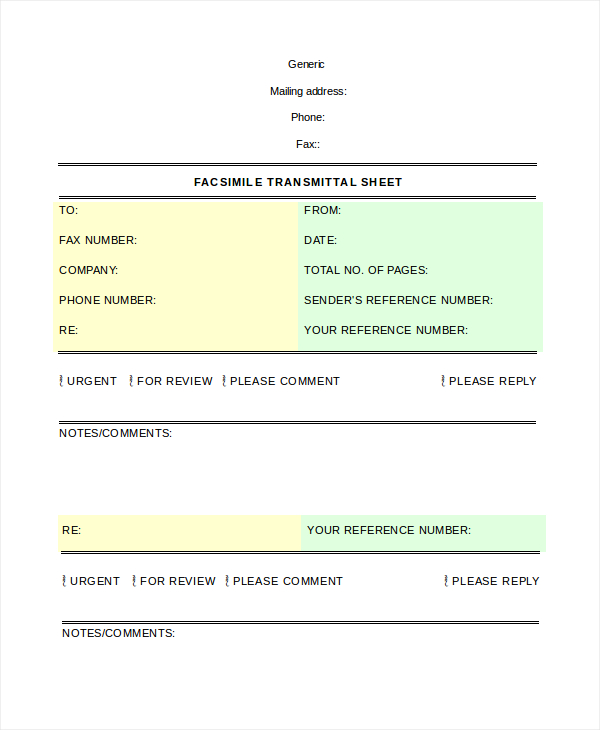 fax cover sheet template 15 free word pdf documents download free