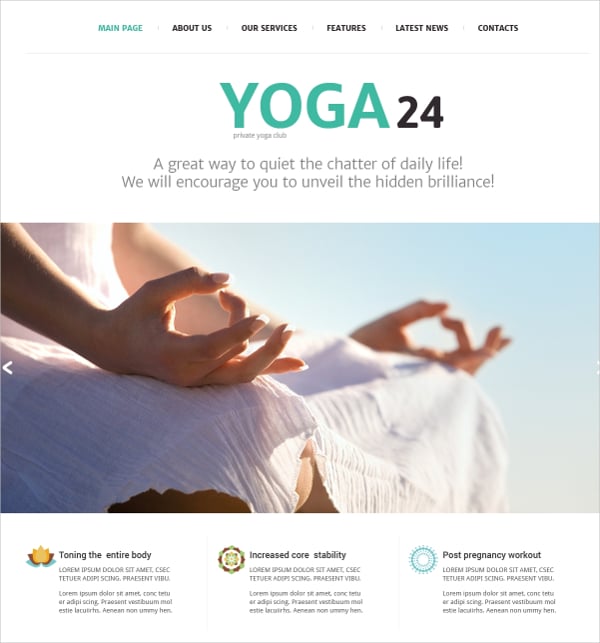 25+ Yoga Website Themes & Templates Free & Premium Templates