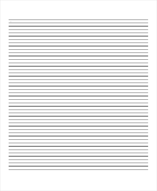 Lined Paper 18+ Free Word, PDF, PSD Documents Download