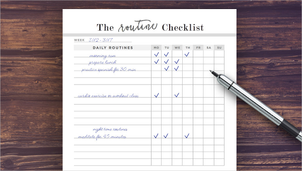 Registry Checklist - 7+ Examples, Format, Pdf