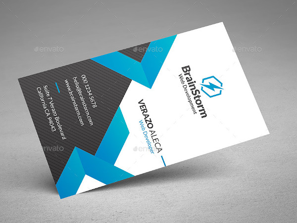 creative corporate business card template