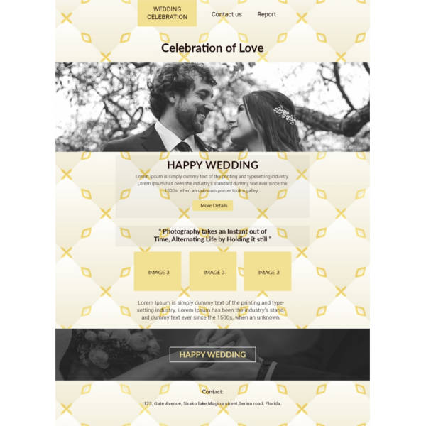 free email wedding invitation template