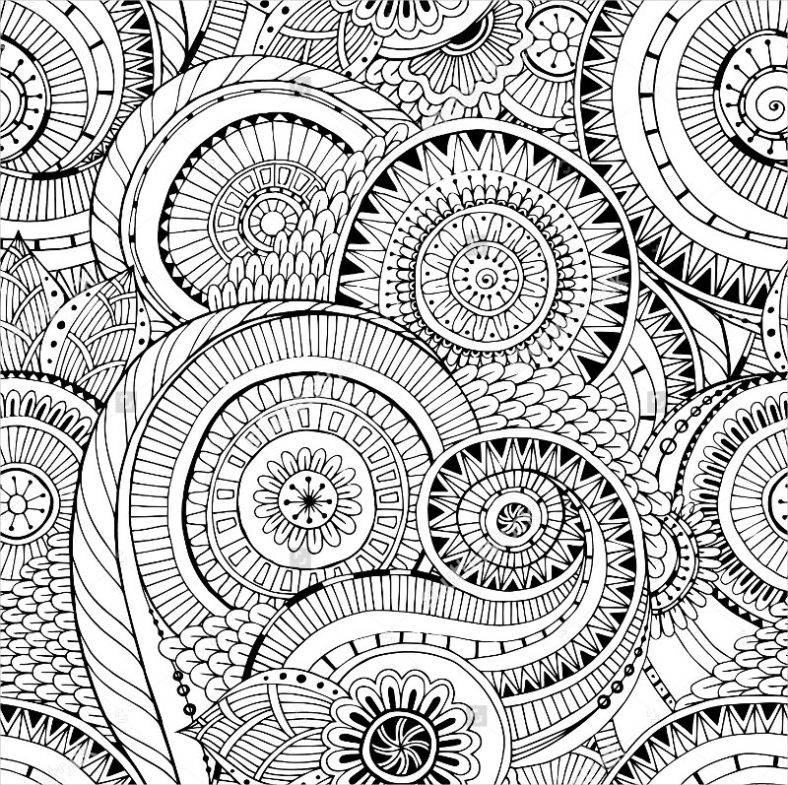 24+ Zentangle Patterns - PSD, AI, EPS